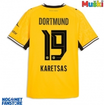 Borussia Dortmund Konstantinos Karetsas #19 Domaci Dres 2026-27 Kratak Rukav